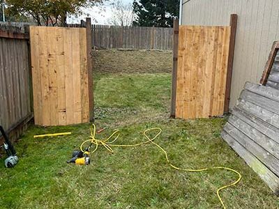 Before Fencing Installation