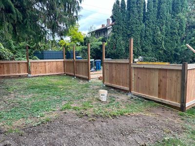 New Fence Installation