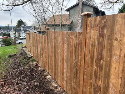 Residential Wooden Fence Replacement