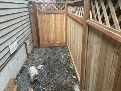 Residential Wooden Fence